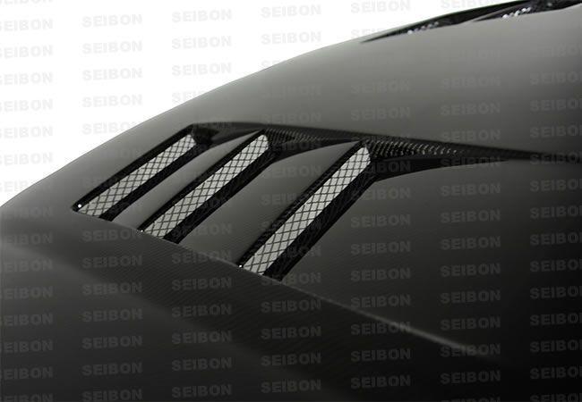 Seibon 99-00 Honda Civic (EM1/EJ6/7/8/EK9) TS-Style Carbon Fiber Hood Seibon