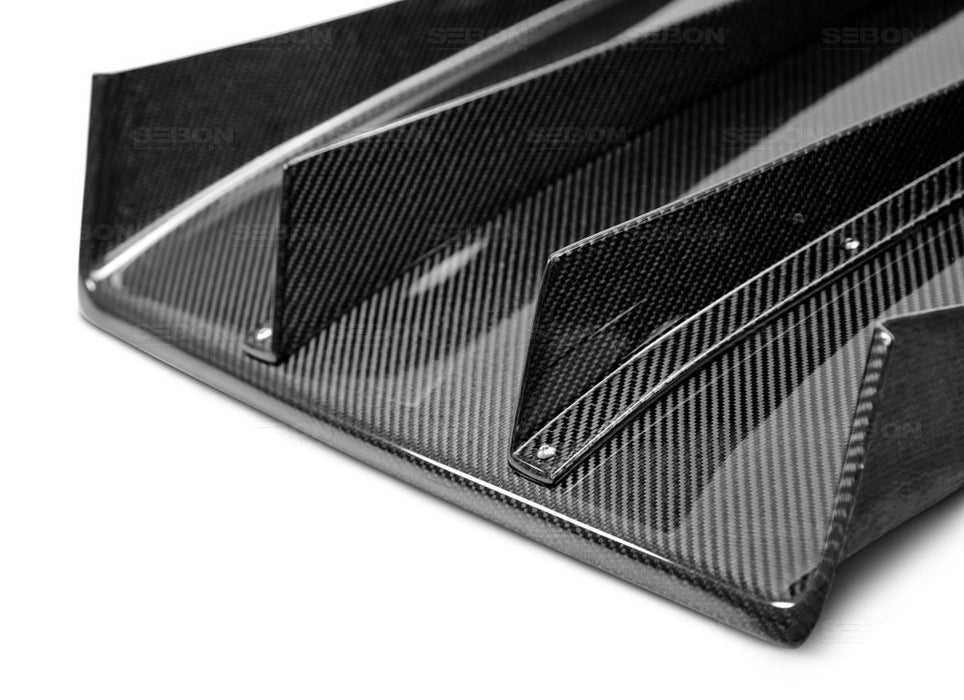 Seibon 06-07 WRX Carbon Fiber Rear Diffuser Seibon