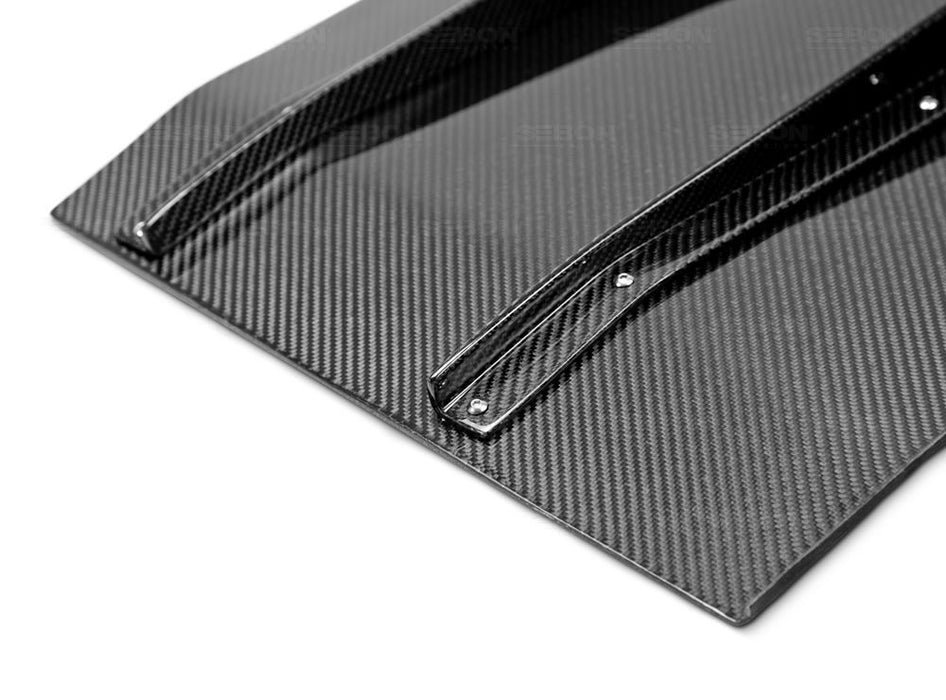 Seibon 06-07 WRX Carbon Fiber Rear Diffuser Seibon