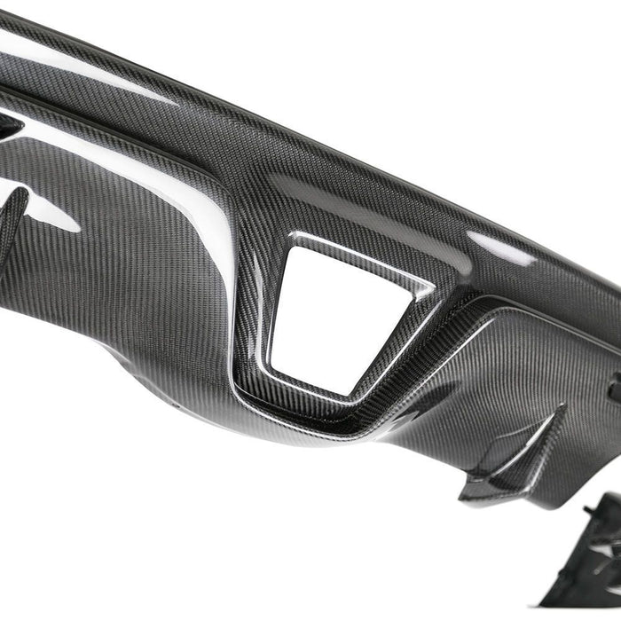 Seibon 2020 Toyota GR Supra Carbon Fiber Rear Diffuser Seibon