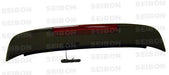 Seibon 92-95 Honda Civic HB SP Carbon Fiber Rear Spoiler w/LED Seibon