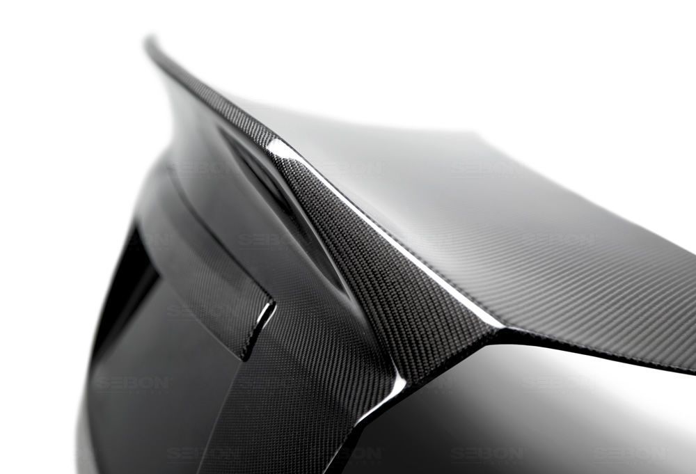 Seibon 08-14 Subaru Impreza WRX/STi 4dr C-style Carbon Fiber Trunk Lid Seibon