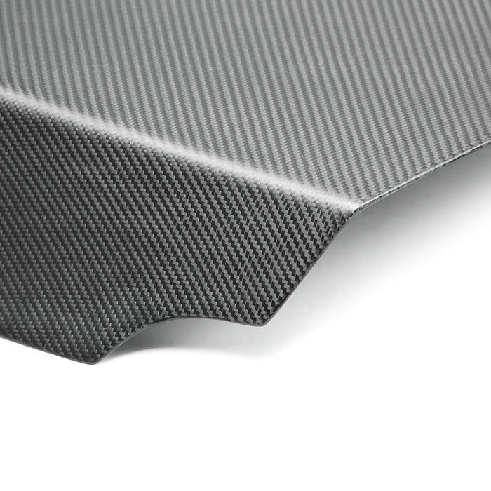 Seibon 09-12 Nissan GTR R35 OEM Dry Carbon Fiber Trunk/Hatch (NO Spoiler Holes) Seibon