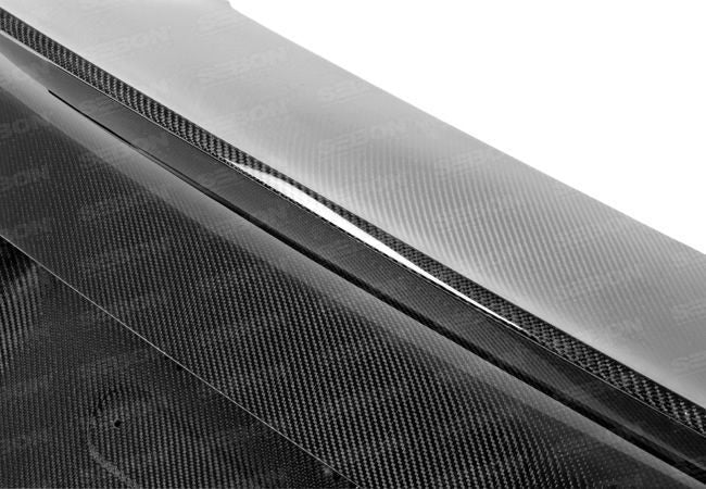 Seibon 12-13 BMW F30 CSL Style Carbon Fiber Trunk - Shaved Seibon