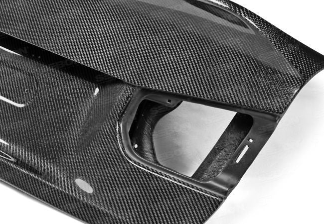 Seibon 12-13 BMW F30 CSL Style Carbon Fiber Trunk - Shaved Seibon