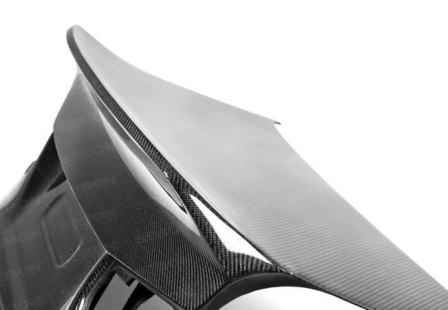 Seibon 12-13 BMW F30 CSL Style Carbon Fiber Trunk - Shaved Seibon