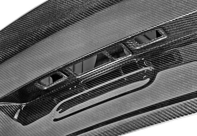 Seibon 12-13 BMW F30 CSL Style Carbon Fiber Trunk - Shaved Seibon