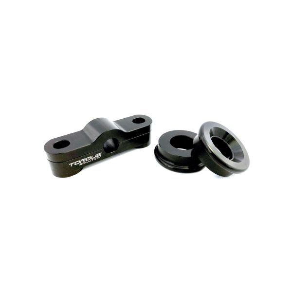 Torque Solution Solid Steering Rack Bushings: Subaru WRX 08-14 / STI 05-14