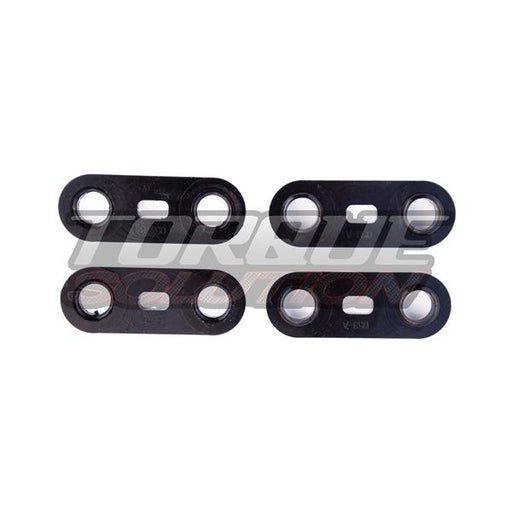 Torque Solution Push-On Quick Disconnect Adapter Fitting: 5/16in SAE to -6AN Male Flare