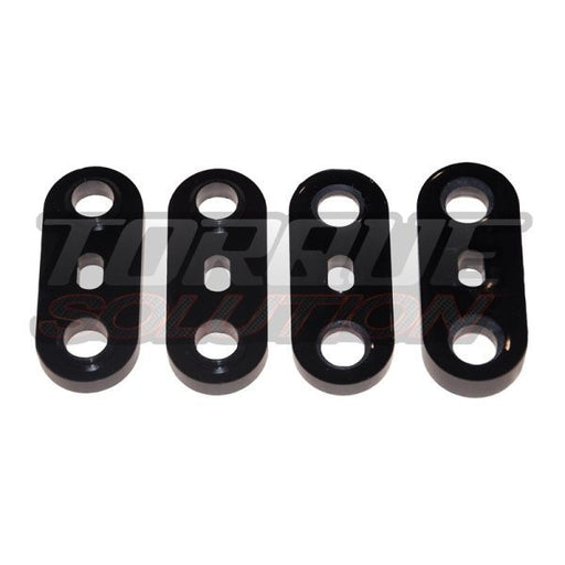 Torque Solution Push-On Quick Disconnect Adapter Fitting: 5/16IN SAE to -8AN Male Flare