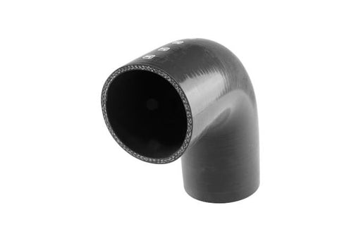 Turbosmart 2.75in-3.00in Silicon Hose 90 Reducer Elbow - Black