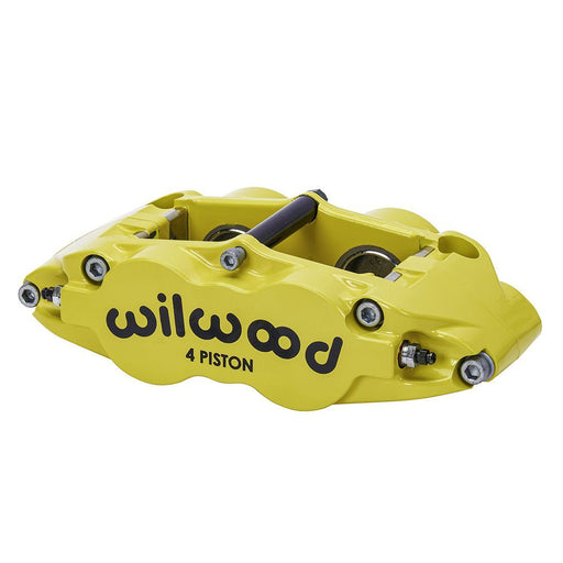 Wilwood Caliper-Forged Superlite 4R 1.38/1.38in Pistons 1.10in Disc, Yellow