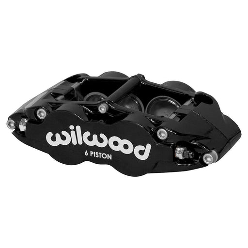 Wilwood Caliper Narrow Superlite 6R LH Black 1.62in / 1.12in / 1.12in Pistons 1.10in Disc