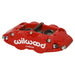 Wilwood Caliper Forged Narrow Superlite L/H FNSL6R-DS Dust Seal 1.62/1.12 1.10in Rotor Width - Red