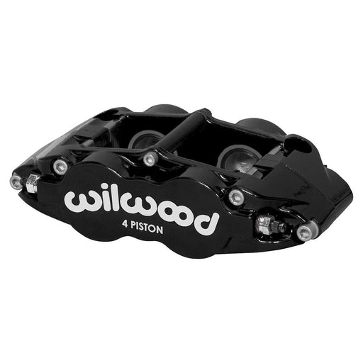 Wilwood Caliper Forged Narrow Superlite FNSL4R-DS Dust Seal 1.12/1.12 1.10in Rotor Width - Black