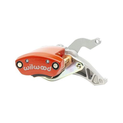 Wilwood Caliper - MC4 Mechanical Right Hand - Red 1.19in Piston 1.10in Rotor - Red