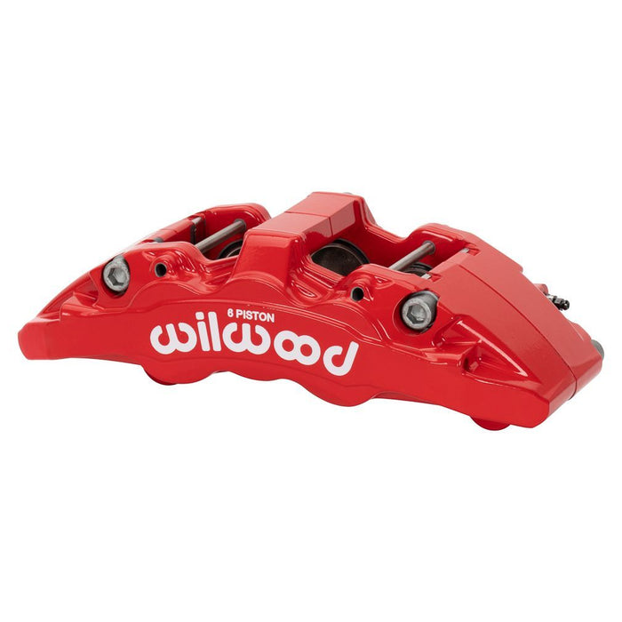 Wilwood Caliper AeroDM Red Left GM 99-18 1.75in/1.62in/1.62in Piston 1.25in Rotor