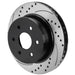 Wilwood Rotor-2.22in Offset-SRP-BLK-Drill-LH - 6 Lug