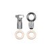 Wilwood Banjo Fitting Kit -3 male to 10mm-1.00 Banjo Bolt & Crush Washers (1 qty)