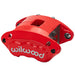 Wilwood Caliper-D154-Red 1.12/1.12in Pistons 1.04in Disc