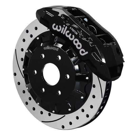 Wilwood TX6R Front Kit 16.00in Black 99-18 GM Truck/SUV 1500