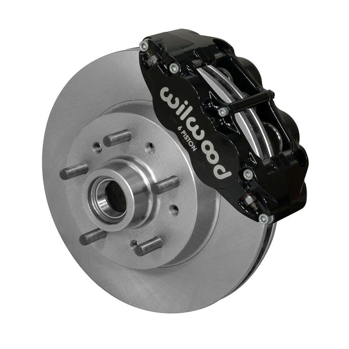 Wilwood Narrow Superlite 6R Front Kit 11.86in Slotted Rotor w/ Lines 60-63 GM C10 Truck