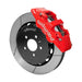 Wilwood AERO6 Front Kit 14.00in BBK - 08-12 Audi A4/A5/S5 - Red Drilled & Slotted Rotor