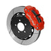 Wilwood 03-11 Crown Victoria Forged Narrow Superlite 6R Front Brake Kit w/ Slotted GT Rotor - Red