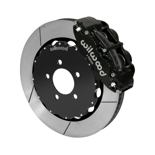 Wilwood 03-11 Crown Victoria Forged Narrow Superlite 6R Front Brake Kit w/ Slotted GT Rotor