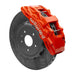 Wilwood SX6R WCCB Carbon-Ceramic Front Brake Kit 15in Plain Face Red 05-13 Chevy Corvette