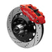 Wilwood Forged Narrow Superlite 6R Front Big Brake Kit 14in Rotors 63-87 C10 - Red
