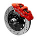Wilwood Forged Narrow Superlite 6R Front Big Brake Kit SRP 14.00in Rotors 67-86 C1500 - Red