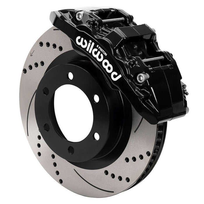 Wilwood 21-22 Ford Bronco Aerolite 6R Kit 6 x 5.50in Hub - 13.38in Drilled & Slotted Rotor