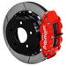 Wilwood 88-98 Chevy Silverado Superlite 4R 14.00x1.10in GT Slotted Rear Drum to Disc Conv. - Red