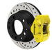 Wilwood 69-83 Porsche 911 D31 11.42in. Rear Brake Kit w/ Flex Lines - Drilled Rotors (Yellow)