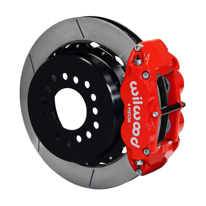 Wilwood Narrow Superlite 4R Rear Kit 14in GT Vented Rotors Red G-Body W/ 2.62in Axle Offset