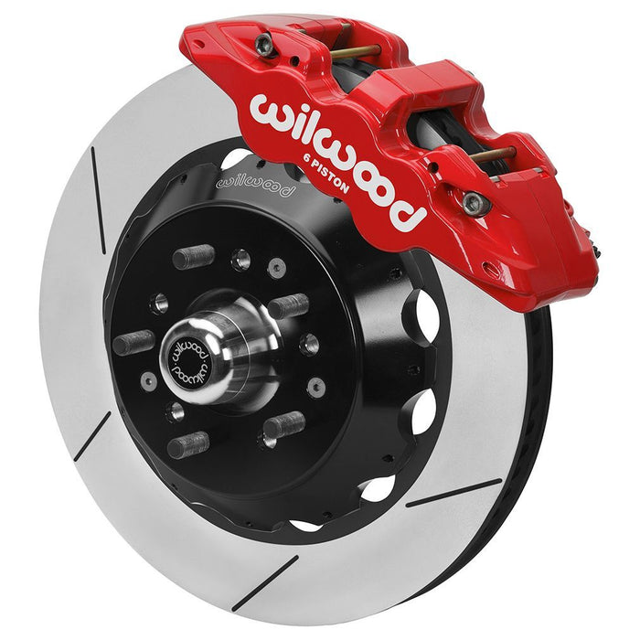 Wilwood 69-70 Chevrolet Impala W/ Disc Or Drum / 69-82 Corvette Aerolite 6R 14in GT Rotor Red