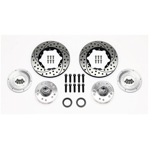 Wilwood Pro-Series Front Hub & Rotor Kit Drilled 75-80 Granada