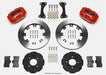 Wilwood Forged Dynalite Front Hat Kit 12.19in Red 90-99 Civic w/240 mm Disc