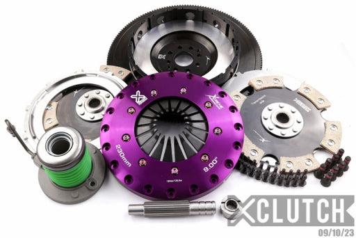 XClutch 11-14 Ford Mustang GT 5.0L 9in Twin Solid Ceramic Clutch Kit XCLUTCH