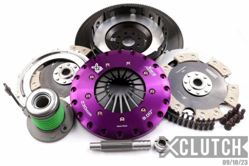 XClutch 11-14 Ford Mustang GT 5.0L 9in Twin Solid Ceramic Clutch Kit XCLUTCH