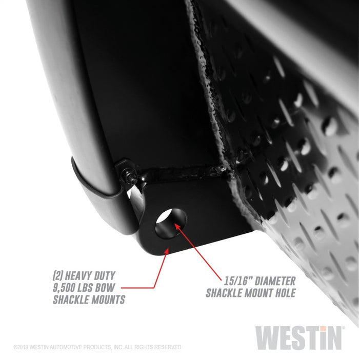 Westin/HDX Bandit 17-19 Ford F-250 / F-350 Front Bumper - Textured Black Westin