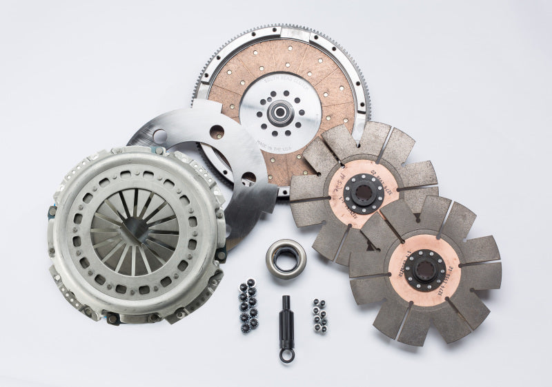 South Bend Clutch 94-98 Ford 7.3L Powerstroke ZF-5 SFI Comp Dual Disc Clutch Kit (3600lb Load) South Bend Clutch