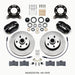 Wilwood Forged Dynalite-M Front Kit 11.30in 1 PC Rotor&Hub 1965-1969 Mustang Disc & Drum Spindle