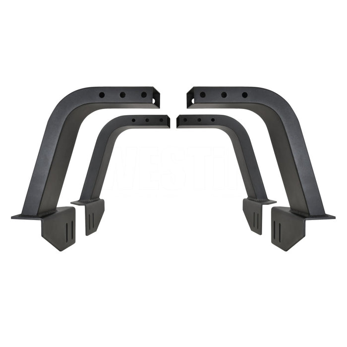 Westin 05-21 Toyota Tacoma Overland Cargo Rack Base - Textured Black Westin