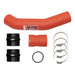 Injen 17-22 Ford F250/F/350/F-450/F-550 V8-6.7L Turbo Diesel Wrnkl Red Intercooler Hot Side Piping Injen