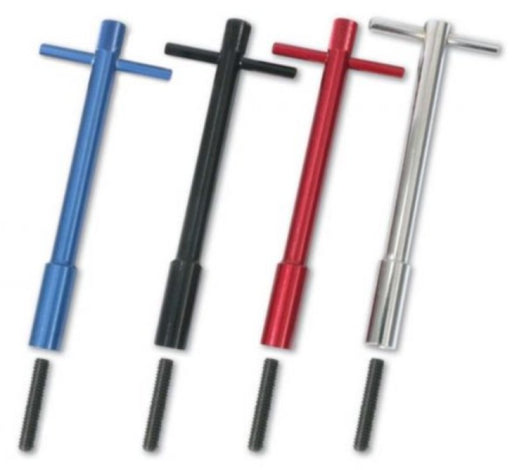 Moroso Valve Cover Wing Nuts - 1/4in-20 x 1-3/8in - Aluminum - Black Powder Coat - 4 Pack Moroso