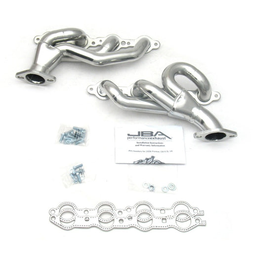 JBA 08-09 Pontiac G8 6.0/6.2L LS 1-3/4in Primary Silver Ctd Cat4Ward Header JBA