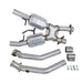 BBK 86-93 Mustang 5.0 High Flow X Pipe With Catalytic Converters - 2-1/2 BBK