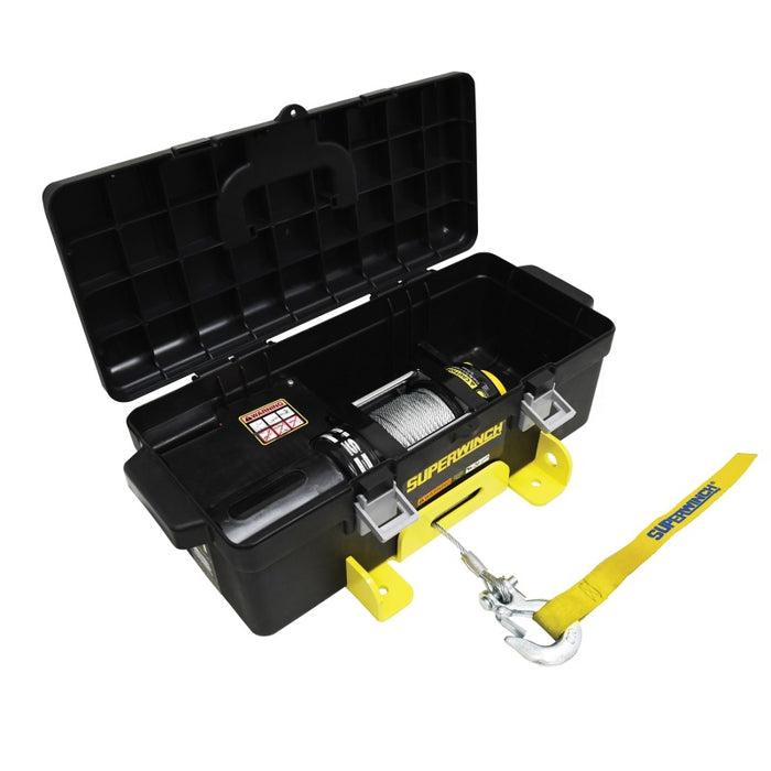 Superwinch 4000 LBS 12V DC 3/16in x 50ft Steel Rope Winch2Go Steel Rope Superwinch